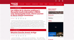 Desktop Screenshot of gaucheavenir.org