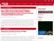 Tablet Screenshot of gaucheavenir.org